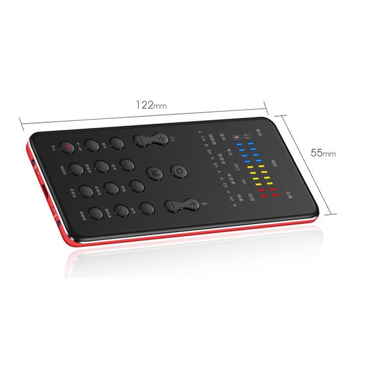 Thiết Bị Hát Auto Tune Live Stream Sound Card Mobile K600