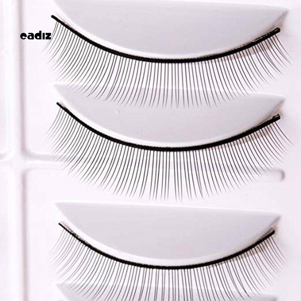 Bộ 10 Cặp Lông Mi Giả Bằng Sợi Nhân Tạo Tự Dính
