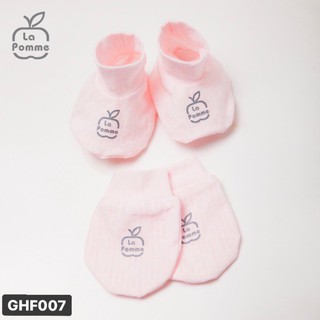 Set 1 đôi bao chân, bao tay bo ống La Pomme GHF006