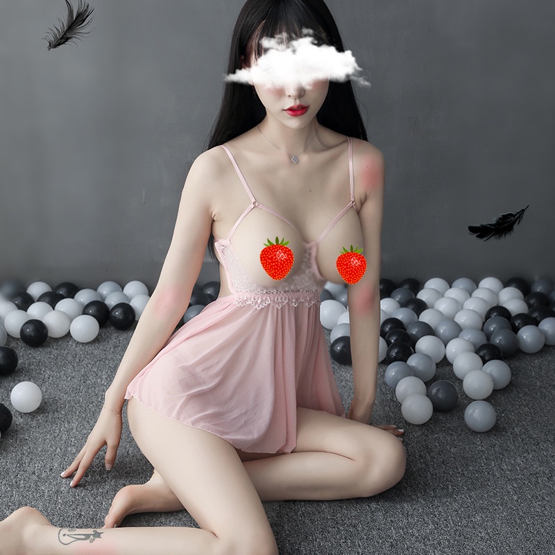 Váy ngủ đầm ngủ sexy tặng kèm chip đũng mở | BigBuy360 - bigbuy360.vn