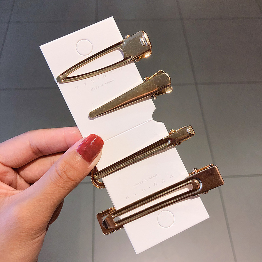 Bộ Kẹp Tóc Mái Haimeikang Chất Liệu Hợp Kim Kiểu Dáng Hoạt Hình Dễ Thương Sáng Tạo Phong Cách Hàn Quốc Cho Phụ Nữ