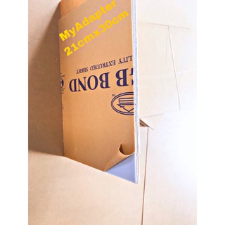 Mica trắng sữa 2mm 21cmx30cm ( khổ A4)