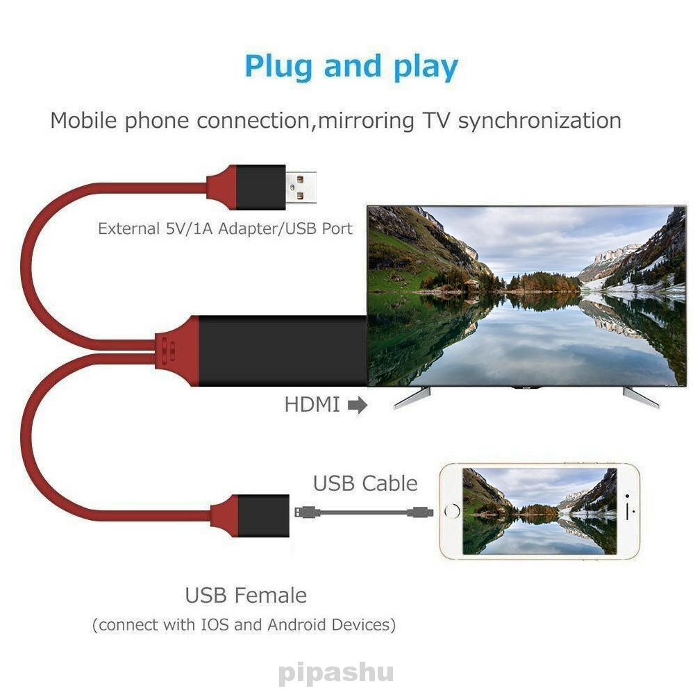 Dây Cáp Hdmi 1080p Cho Iphone 6 7 8 X