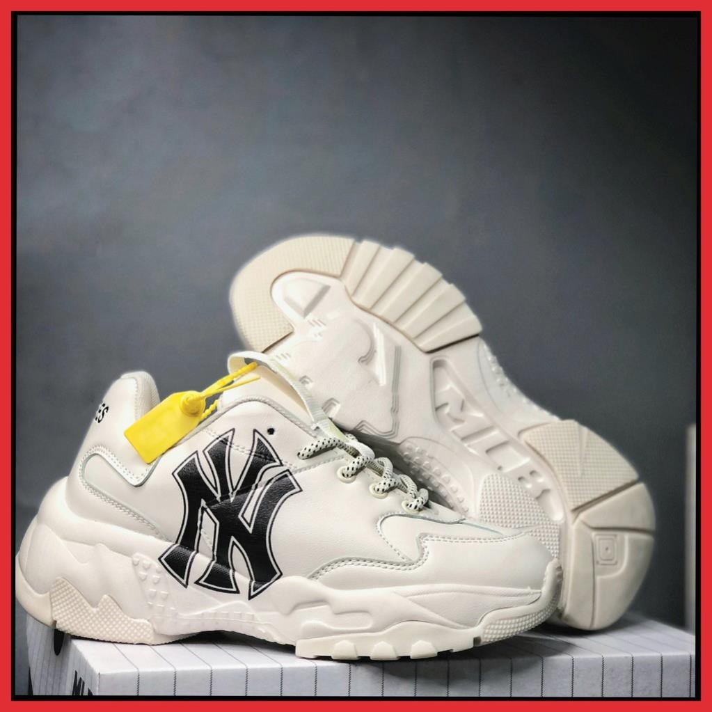 [Mã WAMT1505 giảm 10K đơn 0K] Giày NY đen - Giày NY Nam Nữ, Giày Thể Thao Tăng chiều cao Hàn Quốc