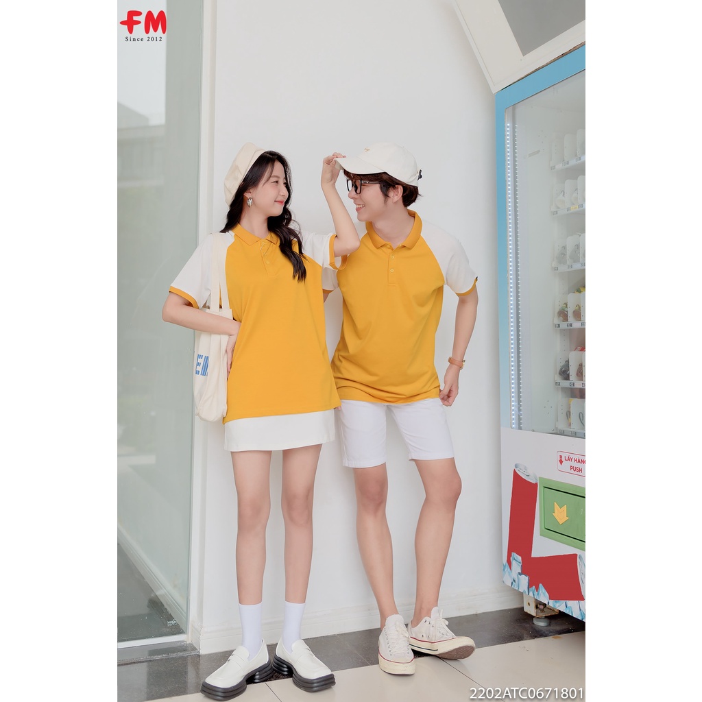 Áo Thun Polo Nam Nữ Phối Viền Đẹp | Áo Polo Nam Nữ Tay Ngắn Đủ Màu | Fmstyle Saigon 220218700