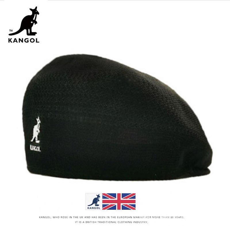 Mũ beret KANGOL phối lưới đẹp thanh lịch cho nam nữ