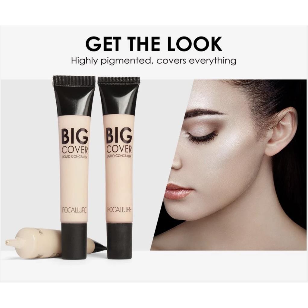 Kem Che Khuyết Điểm Focallure Big Cover Liquid Concealer FA-31 24g - Miss Xinh