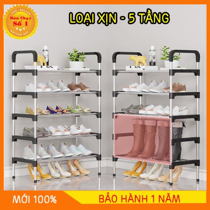 [GIÁ SỈ] Kệ giày dép 4- 5 tầng gọn gàng loại 1giá để giày 4 5 tầng tủ sắp xếp giày, thiết kế cơ động,