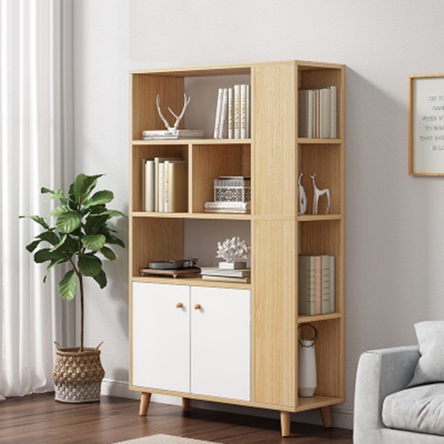 💥HÀNG HOT💥 Tủ sách đẹp cao 1,5m tiện ích sang trọng, Tủ sách đa năng gỗ MDF TUR041