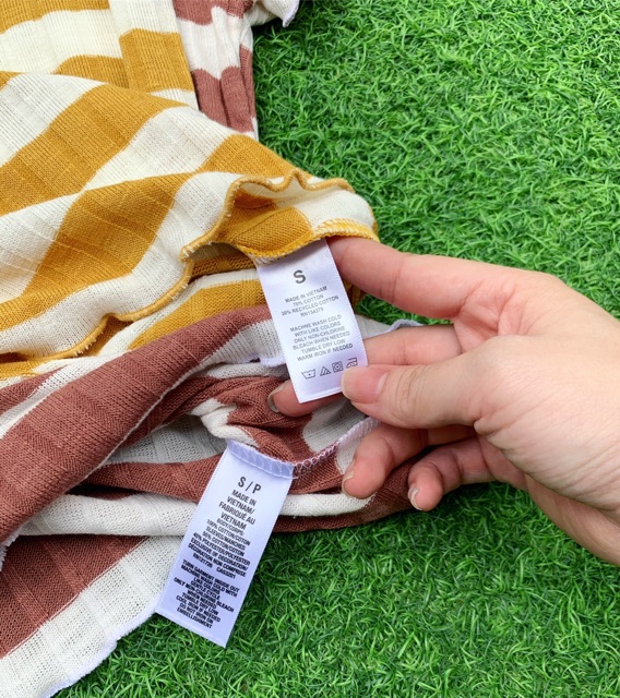 Áo thun kẻ soft co giãn