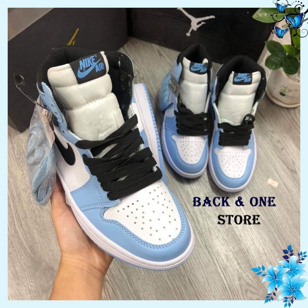 Giày Sneaker 🎀BẢN TRUNG🎀 Giày air 𝐉𝐎𝐑𝐃𝐀𝐍 𝐏𝐀𝐍𝐃𝐀, giày thể thao nam nữ cao cổ màu xanh cao cấp | BigBuy360 - bigbuy360.vn