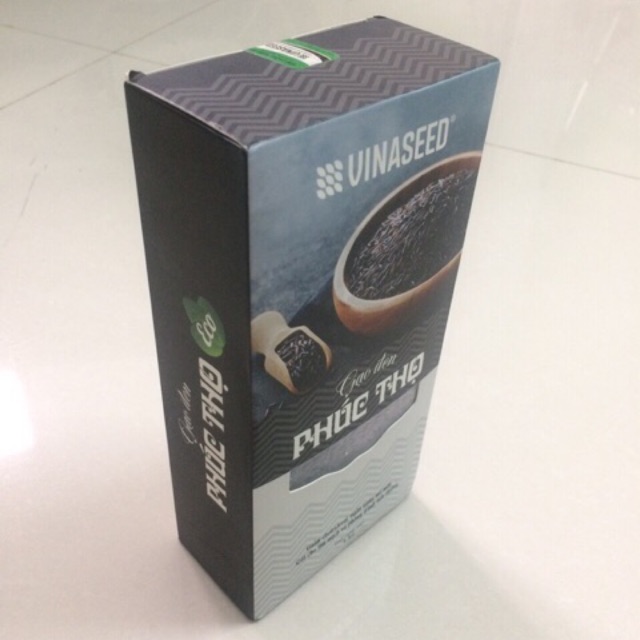 Vinaseed(1kg) Gạo Lứt đen Phúc Thọ(có hộp)