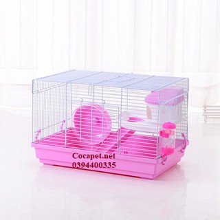 Lồng hamster biệt thự wheel to (47 x 30 x 30 cm)