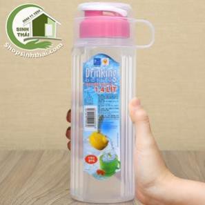 Bình Đựng Nước 1,4 lít - có ca đựng nước