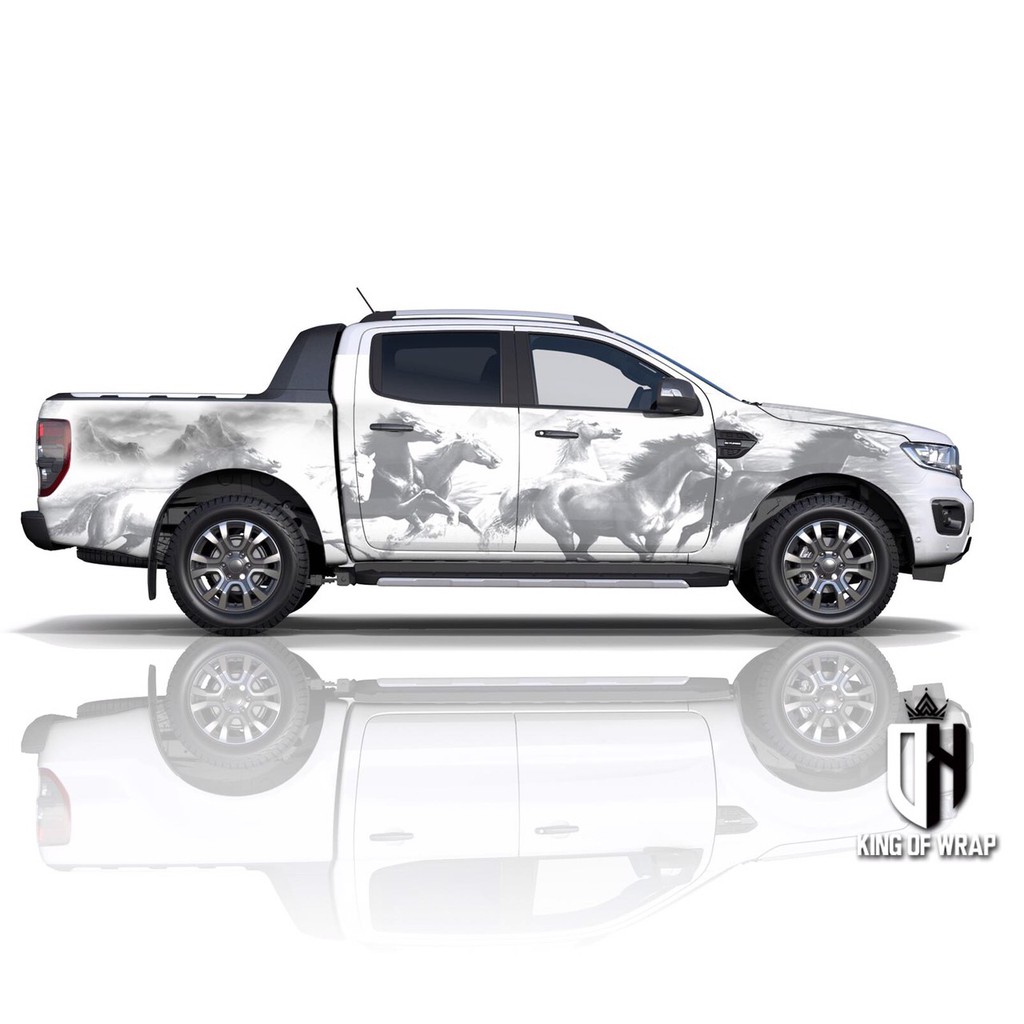 Tem xe ô tô bán tải - Decal cao cấp chính hãng 3 lớp