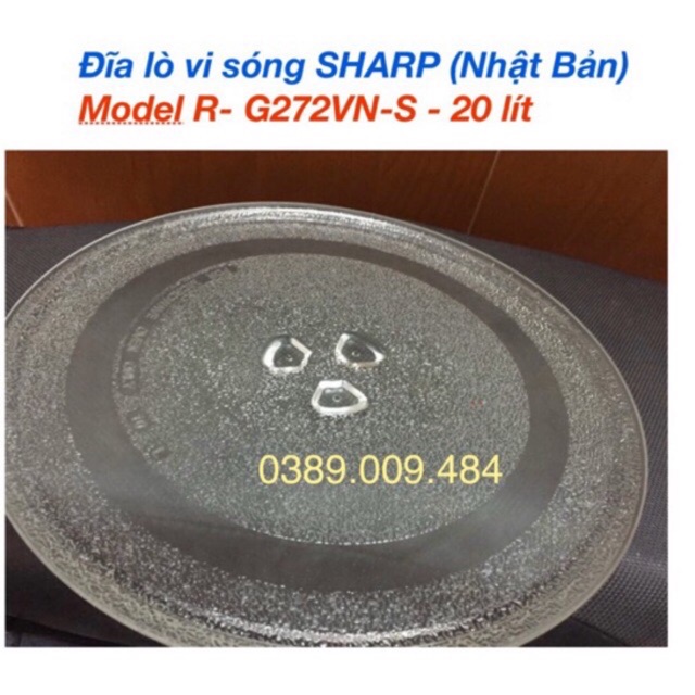 Đĩa lò vi sóng Sharp R-G272VN-S (20 lít)