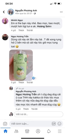 Tinh dầu bưởi rừng dưỡng tóc THH