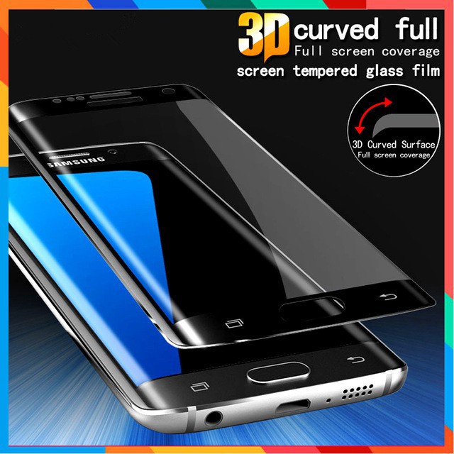 Kính Cường Lực Bảo Vệ Màn Hình 3d Chống Va Đập Cho Samsung Galaxy S7 Edge S6 Edge