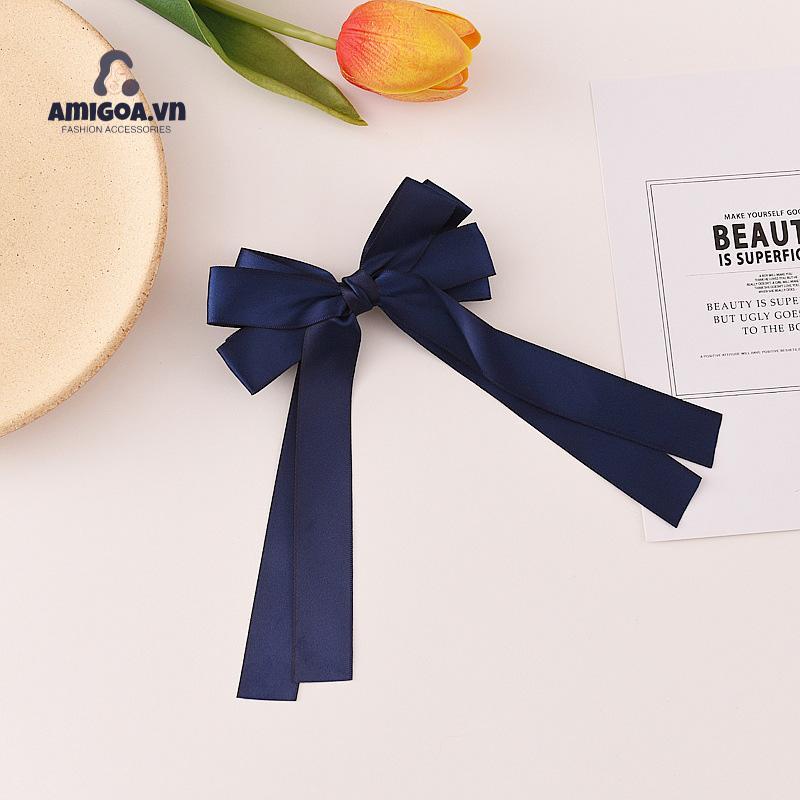 ✨✨Dây Cột Tóc Ruy Băng Màu Đỏ Thắt Nơ Xinh Xắn