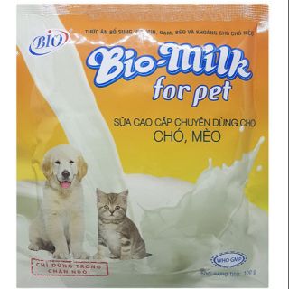 Sữa Bột BioMilk Cho Chó Mèo