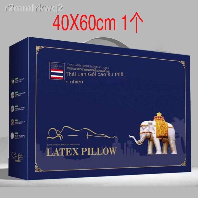 ❦Gối mát xa cao su Thái Lan mới cổ tử cung Quà tặng trong 10 phút Giao hàng miễn phí Dưới Hộp