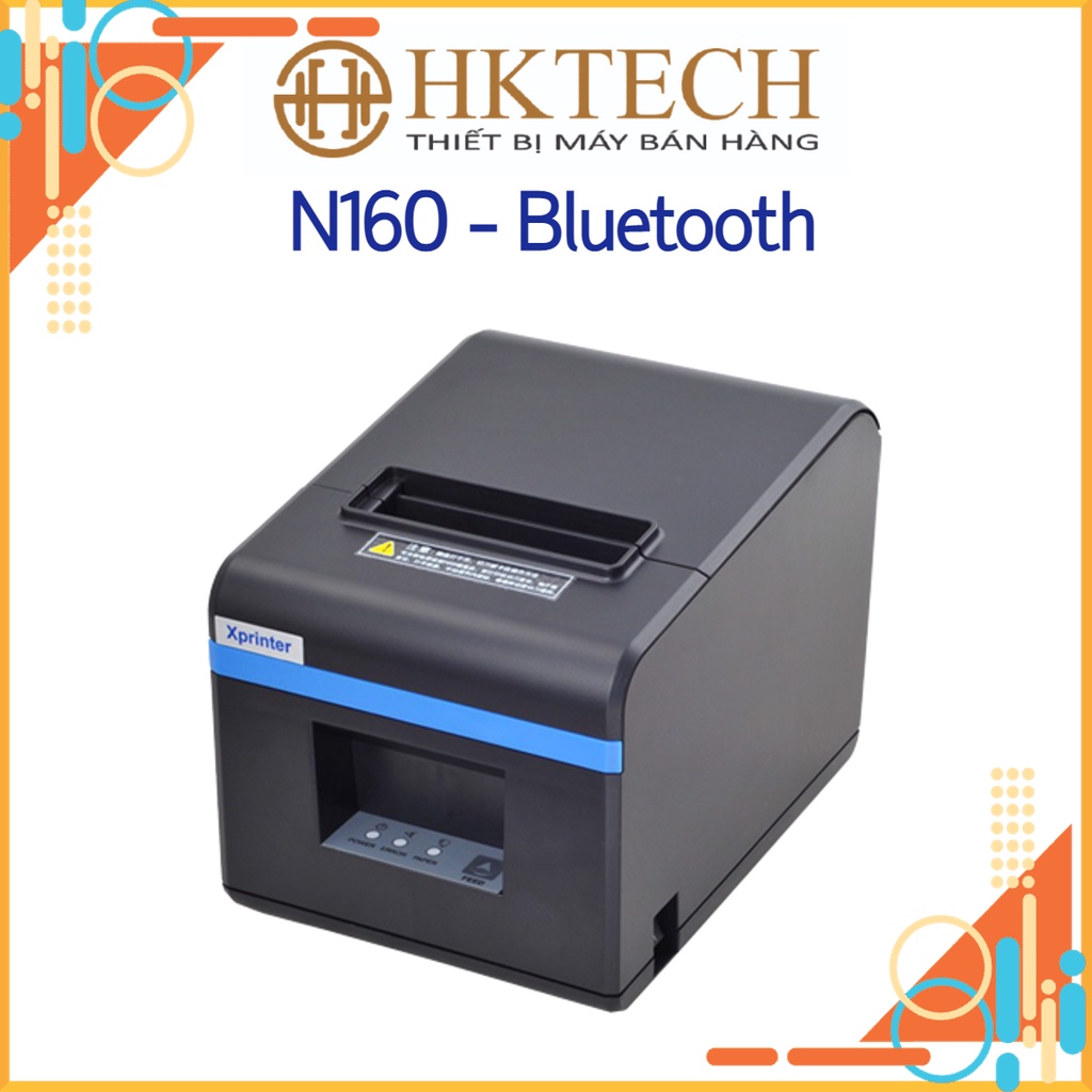 Máy in hoá đơn Bluetooth khổ K80 Xprinter N160