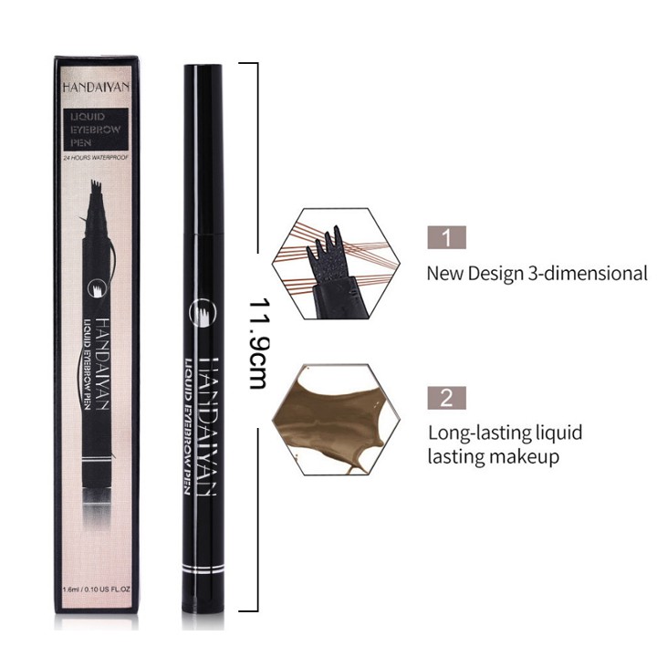 Bút kẻ chân mày phẩy sợi 4D tạo sợi tự nhiên | BigBuy360 - bigbuy360.vn