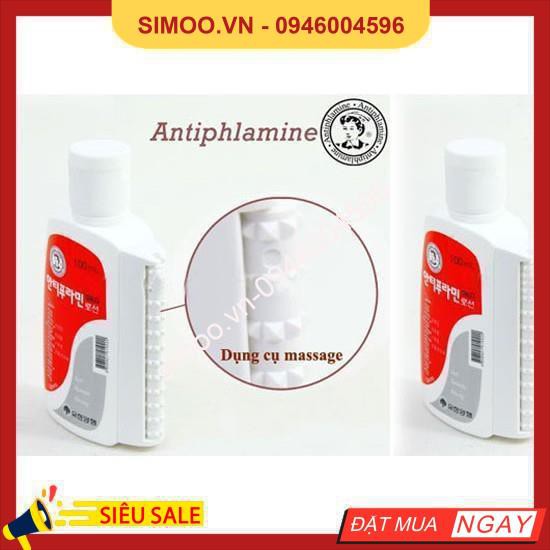 GÍA SỈ 1 THÙNG (50 LỌ) DẦU NÓNG HÀN QUỐC ANTIPHLAMINE