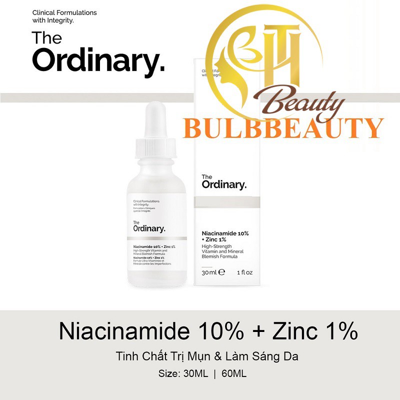 Tinh Chất Niacinamide 10% + Zinc 1% The Ordinary