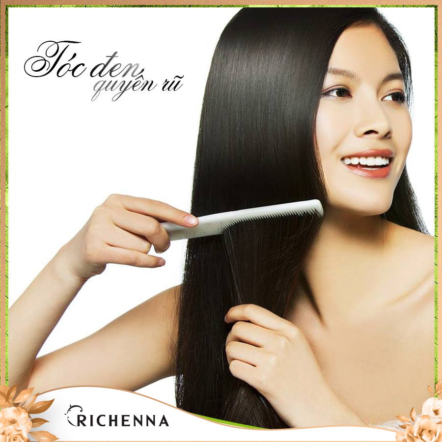 Nhuộm tóc phủ bạc thảo dược Richenna Hi-Speedy Color Hàn Quốc 60g | BigBuy360 - bigbuy360.vn
