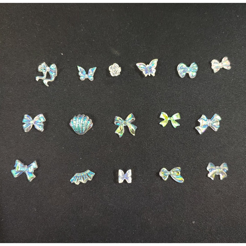 Set charm nơ, gấu, mix các loại - Nailgiare