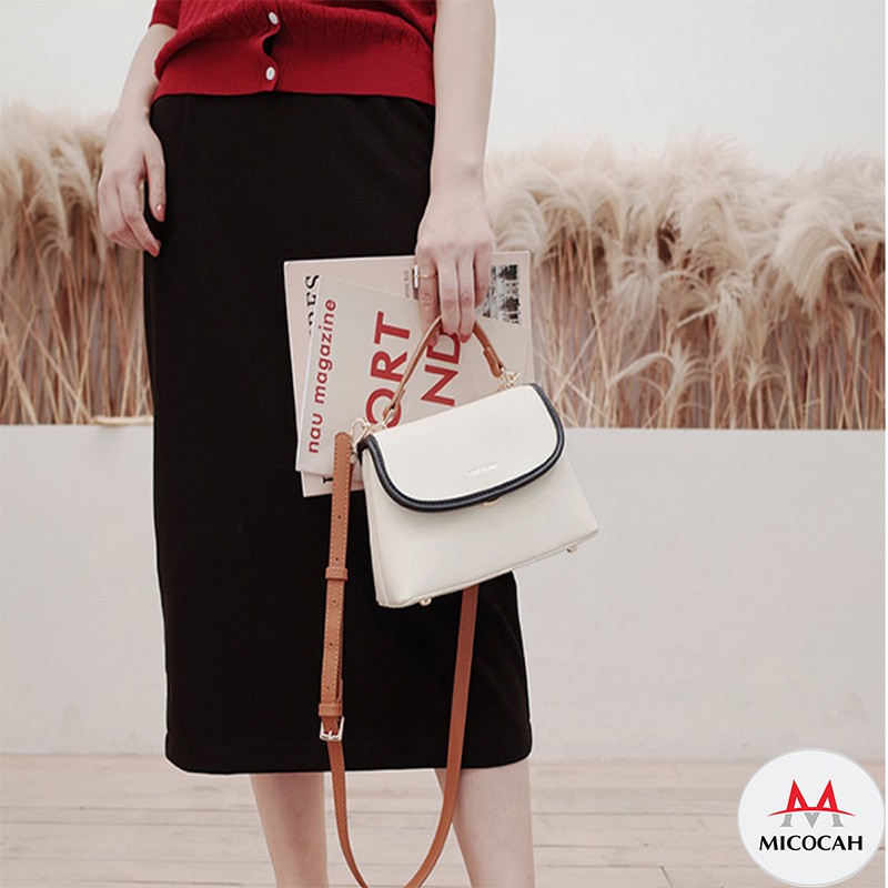 Túi Xách Nữ Đeo Chéo Đeo Vai MICOCAH Dáng Công Sở Thời Trang Phong Cách Retro Da Cao Cấp Cực Đẹp MC26 - Micocah Mall | BigBuy360 - bigbuy360.vn