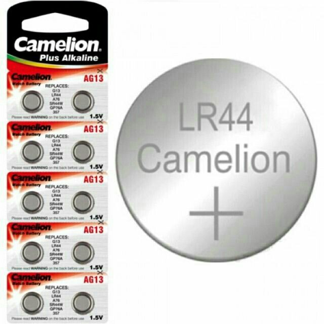 Pin AG13 / LR44 Camelion Alkaline 1.5 V