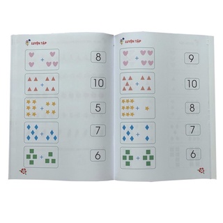 Sách - Bé học toán ( Hành trang cho bé tự tin vào lớp 1)