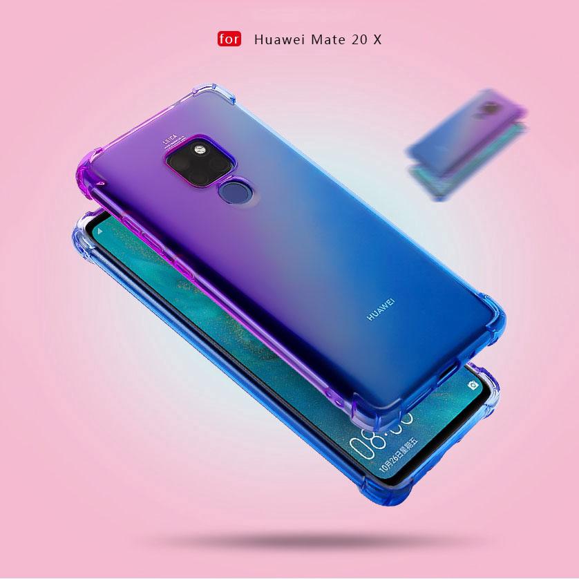 Ốp điện thoại TPU mềm chống trượt cao cấp cho Huawei Mate 20 X Pro