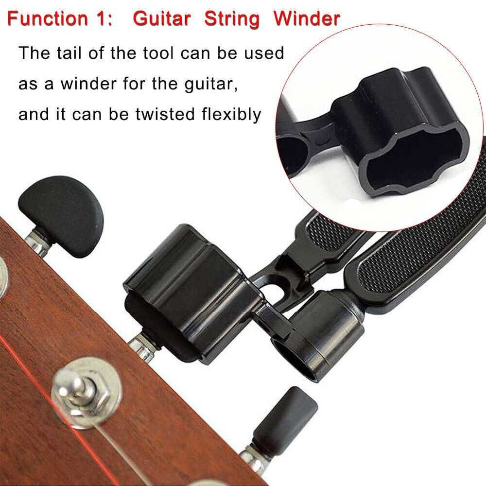 Dụng cụ quấn dây đàn guitar LEKATO đa năng 3 trong 1