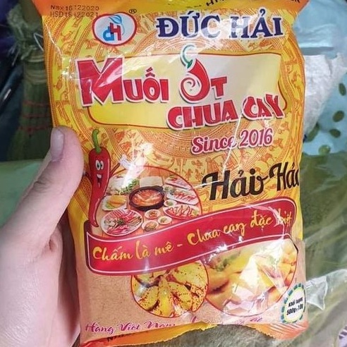 Muối Ớt Chua Cay Hảo Hảo Gói 500Gr