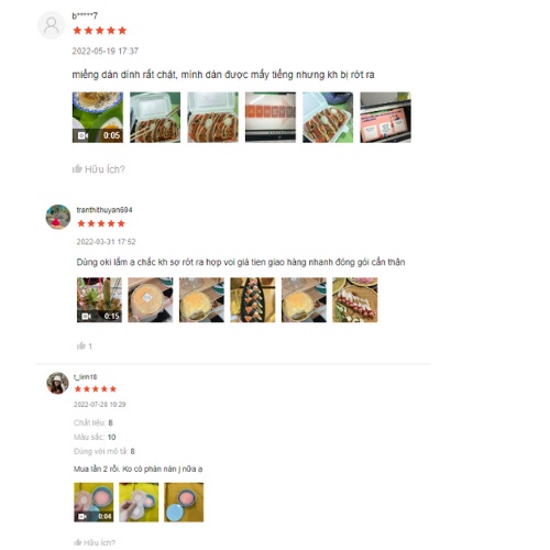 Hộp 10 Miếng (5 Cặp) Dán Ngực Silicon siêu dính, dán Nhũ Hoa - Miếng dán Ti