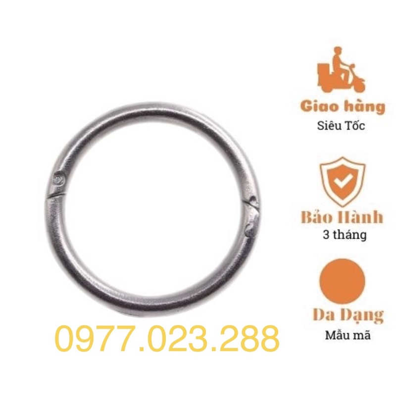 Vòng sỏ mũi bò chất liệu inox 304 cao cấp ốc chìm