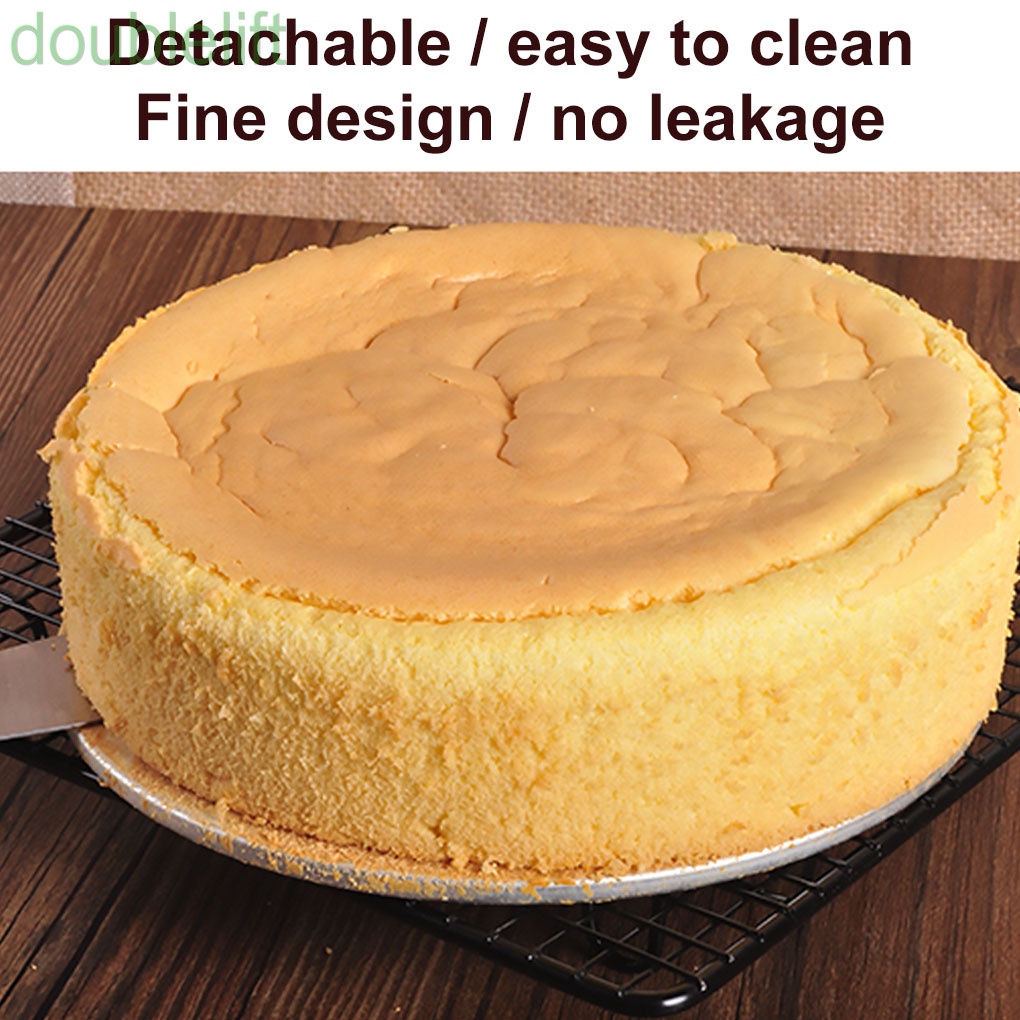 Khuôn làm bánh mousse chống dính bằng hợp kim nhôm với đáy có thể tháo rời