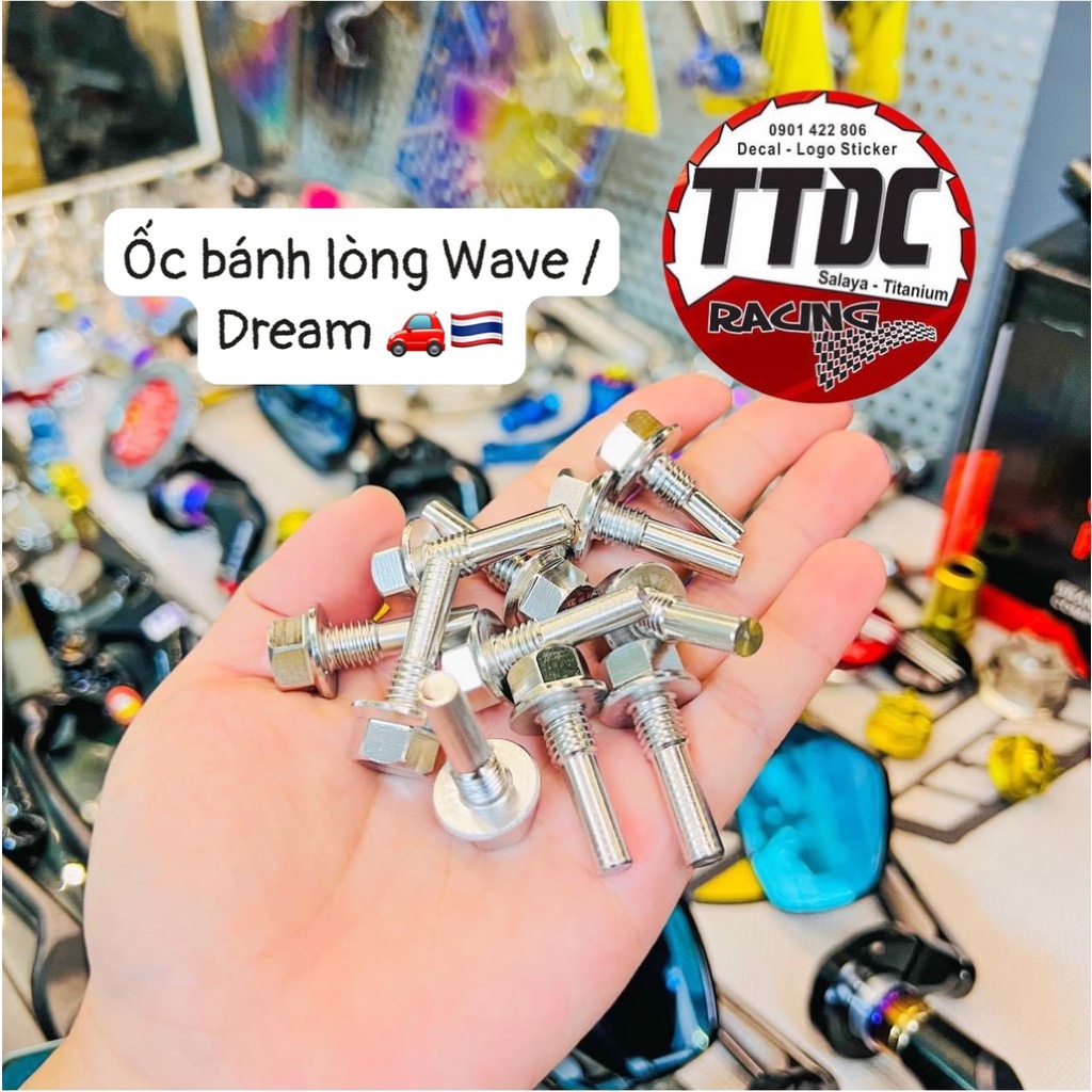 Ốc salaya thái v2 gắn bánh lòng Wave Dream ✌