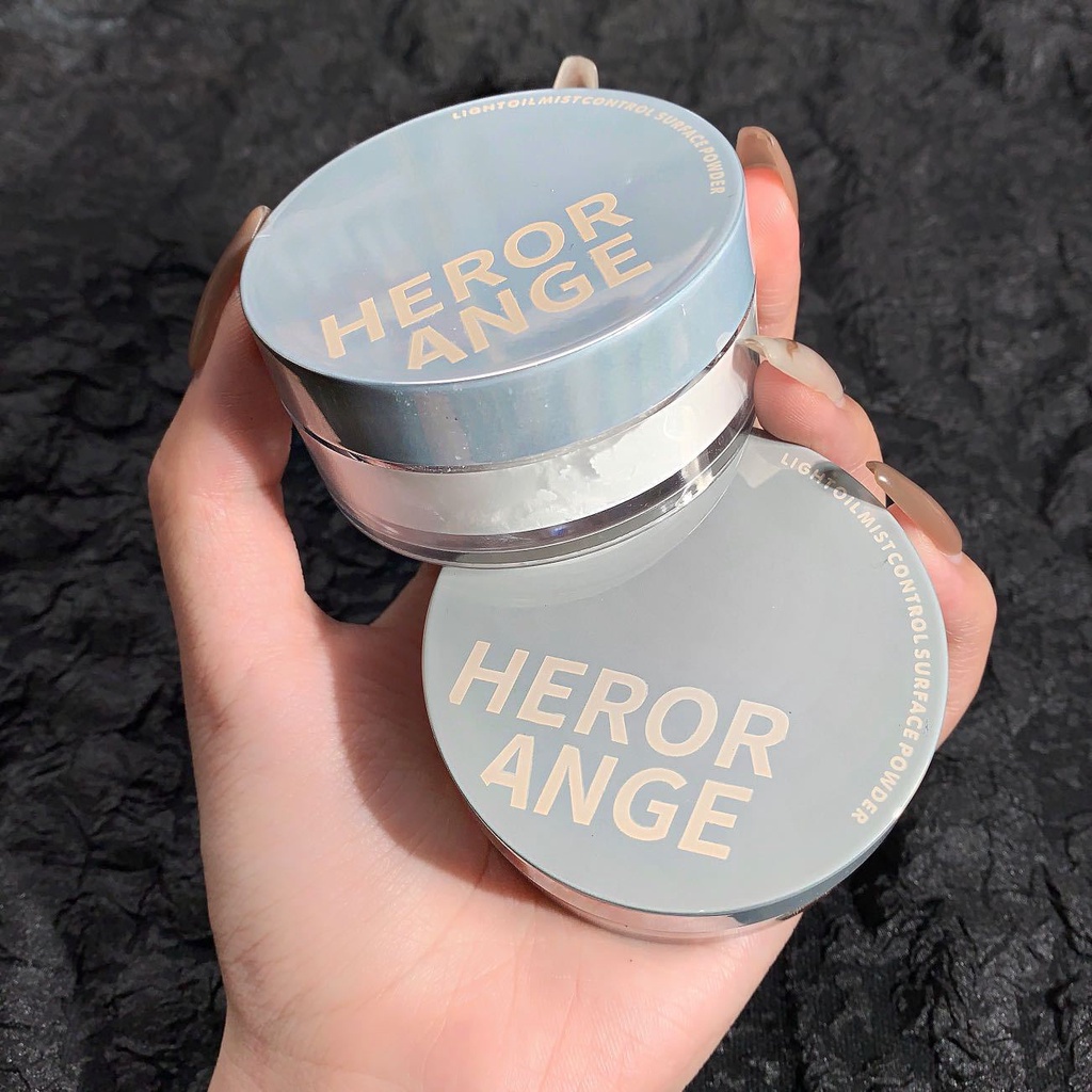 Phấn Herorange Phủ Bột Trang Điểm Siêu Mịn Trong Suốt Lâu Trôi