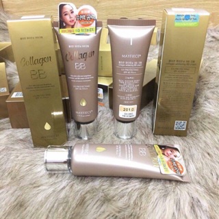 🎉🎉Giảm shock kem nền siêu mịn Bb collagen Mayfice Hàn quốc duy nhất set cuối