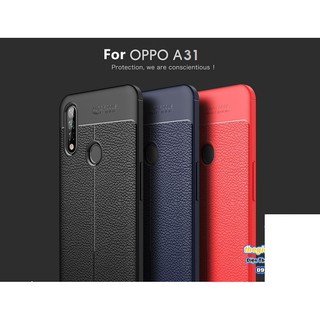 Ốp lưng OPPO A31 silicon giả da Auto Focus