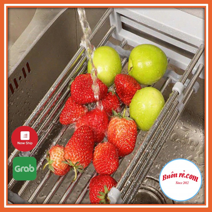 Kệ Đa Năng Co Giãn Để Chậu Rửa Chén, khay rổ rửa rau củ quả - Buôn rẻ 00356