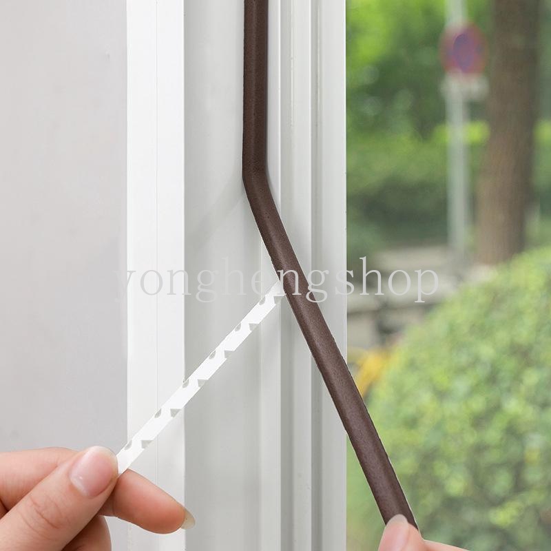 Cuộn Băng Keo Xốp 5M Cách Âm Chống Bụi Chống Ồn Cho Cửa Ra Vào/Cửa Sổ