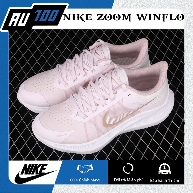 [AU100] Giày Nike Zoom Winflo Nữ chính hãng CW3421-500  [trọng lượng nhẹ, thiết kế cực kì mượt mà và tinh tế]