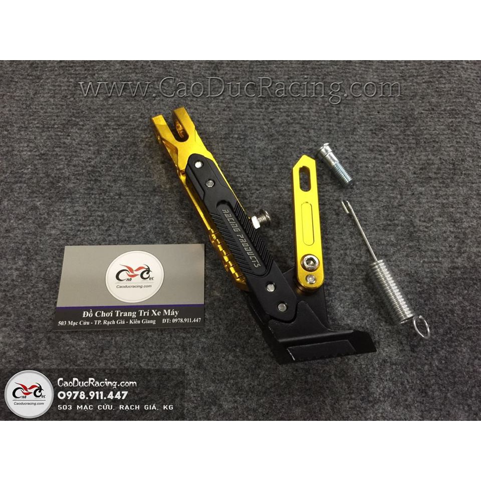 Chân chống Tăng chỉnh cao thấp full nhôm CNC cực đẹp