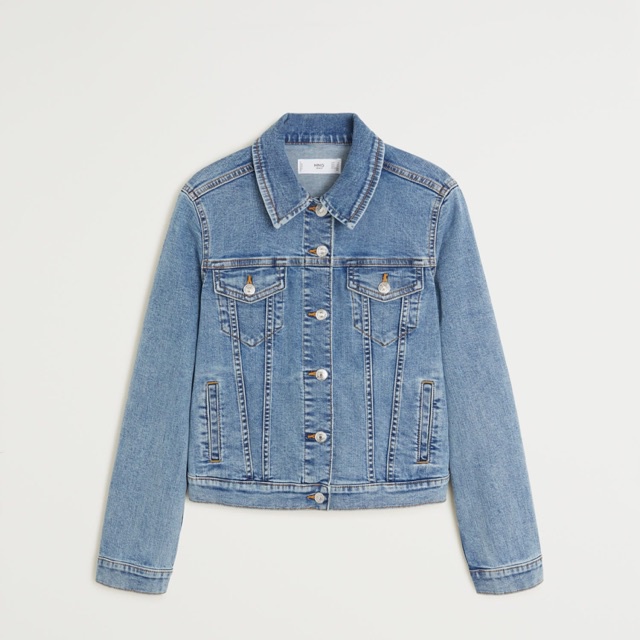 Áo khoác Demin Mango chính hãng