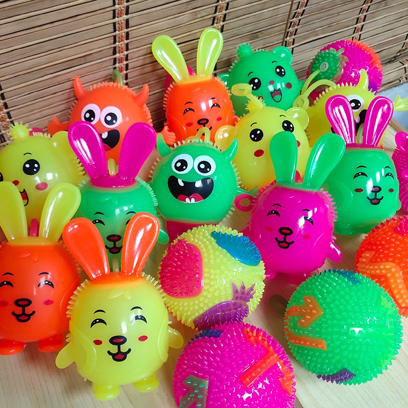 Quả Bóng Gai Đồ Chơi Phát Sáng Trong Tối Cho Bé